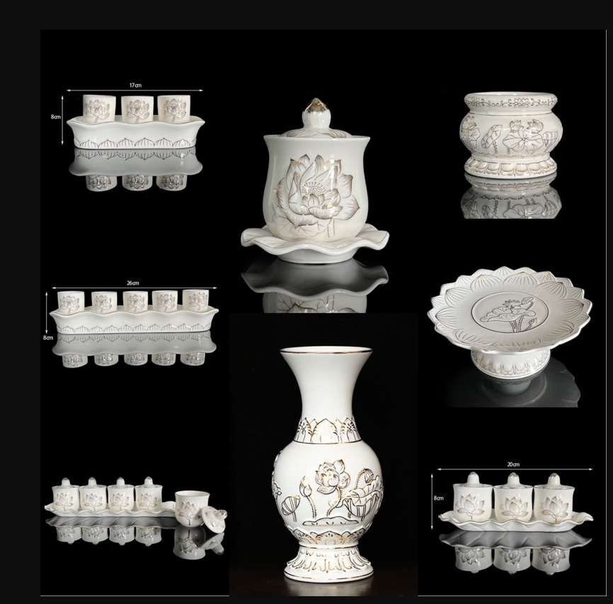 Khám phá bộ thờ Bạch Ngọc Thiên Hương 2